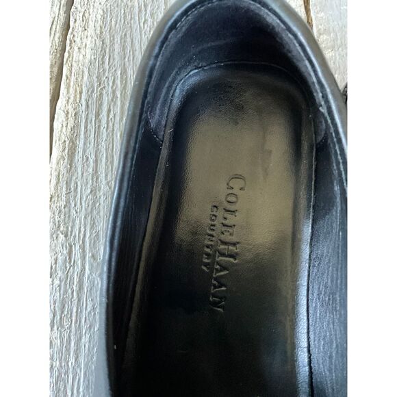 Cole Haan Size 9.5B Black Leather Loafers - Picture 3 of 6